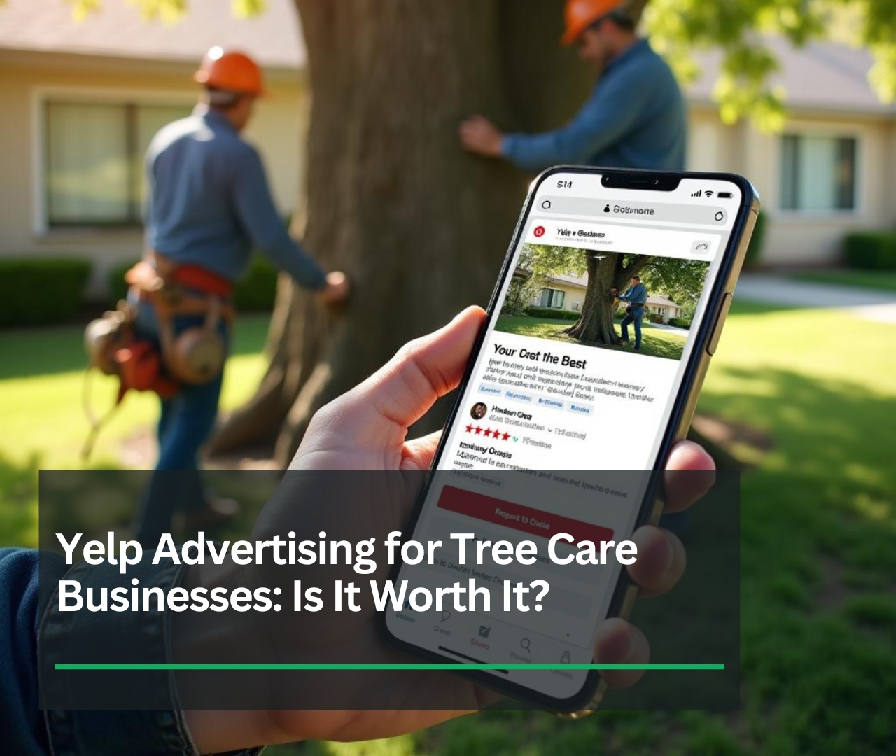 Yelp Advertising for Tree Care Businesses: Is Worth It?