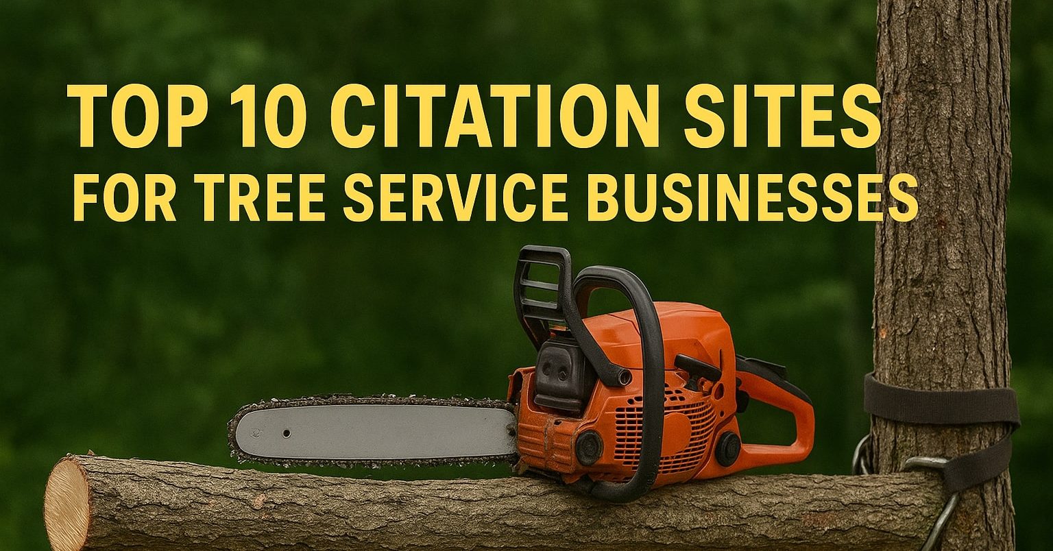Top 10 Citation Sites for Tree Service Businesses